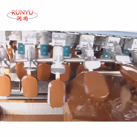 Ligne d'extrusion de crème glacée la plus vendue/Tunnel congelé 9000 PCS/heure